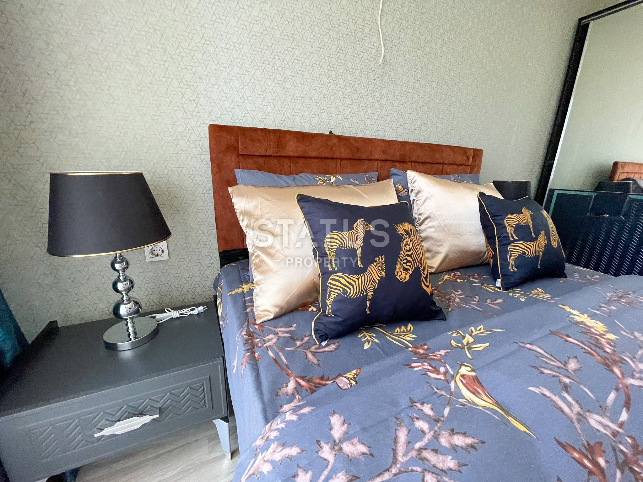 Двухкомнатная квартира с видом на море в районе Махмутлар. 65м2. фото 9