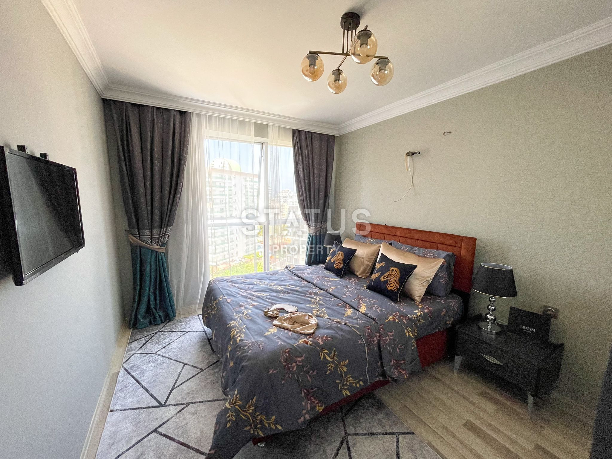 Двухкомнатная квартира с видом на море в районе Махмутлар. 65м2. фото 10