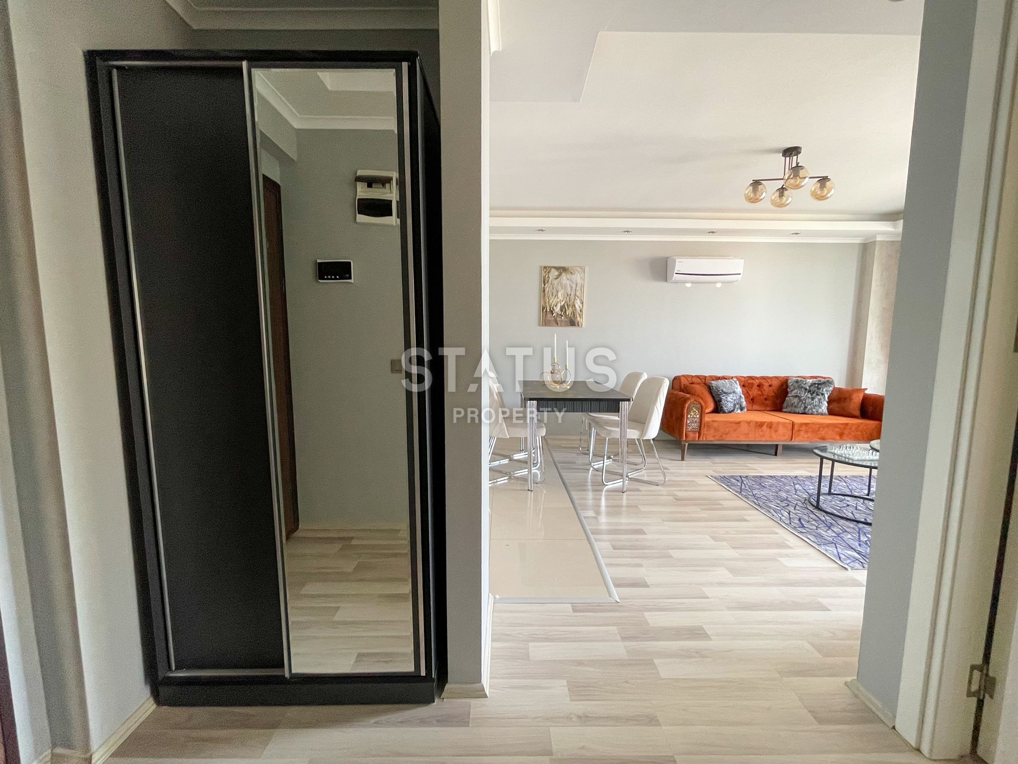 Двухкомнатная квартира с видом на море в районе Махмутлар. 65м2. фото 12