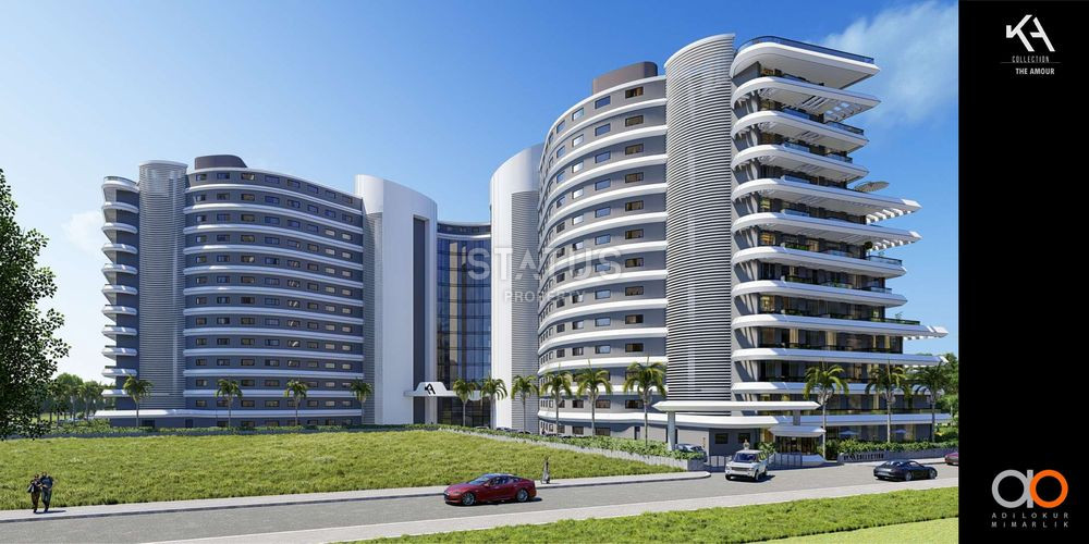 Новый уникальный проект в Анталье р-оне Алтынташ. 54м2 -163м2 фото 3