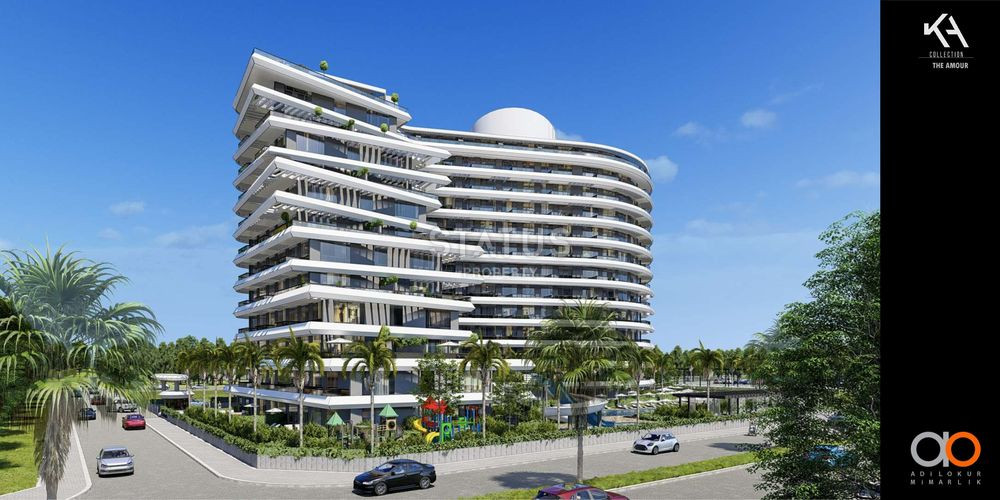 Новый уникальный проект в Анталье р-оне Алтынташ. 54м2 -163м2 фото 5