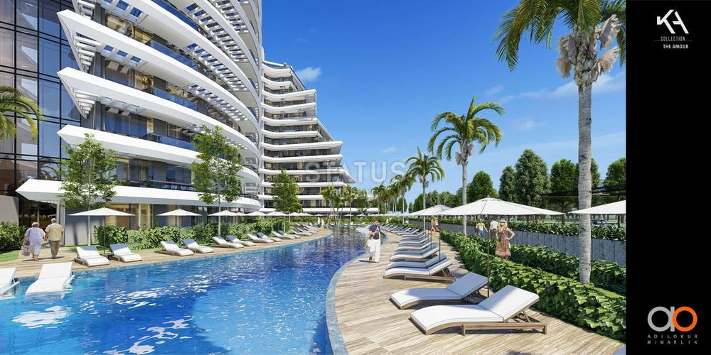 Новый уникальный проект в Анталье р-оне Алтынташ. 54м2 -163м2 фото 6