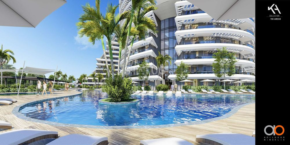 Новый уникальный проект в Анталье р-оне Алтынташ. 54м2 -163м2 фото 7