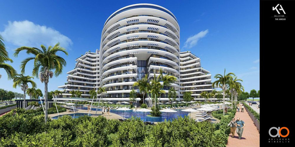 Новый уникальный проект в Анталье р-оне Алтынташ. 54м2 -163м2 фото 9