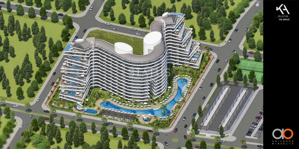 Новый уникальный проект в Анталье р-оне Алтынташ. 54м2 -163м2 фото 10