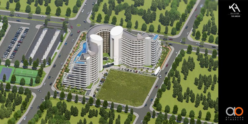 Новый уникальный проект в Анталье р-оне Алтынташ. 54м2 -163м2 фото 11