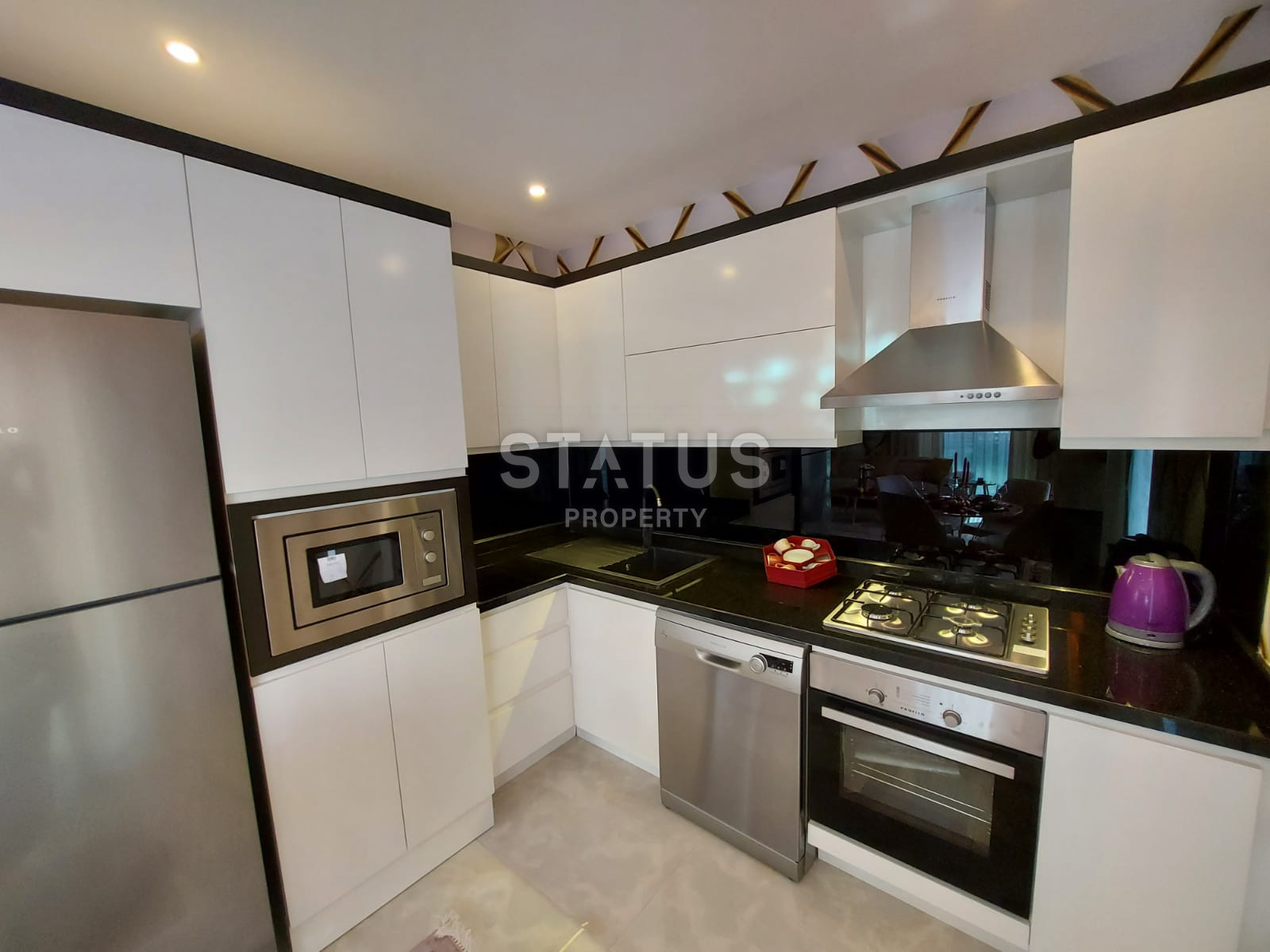 Sea view apartment in Kargicak area, 79m2 фото 7