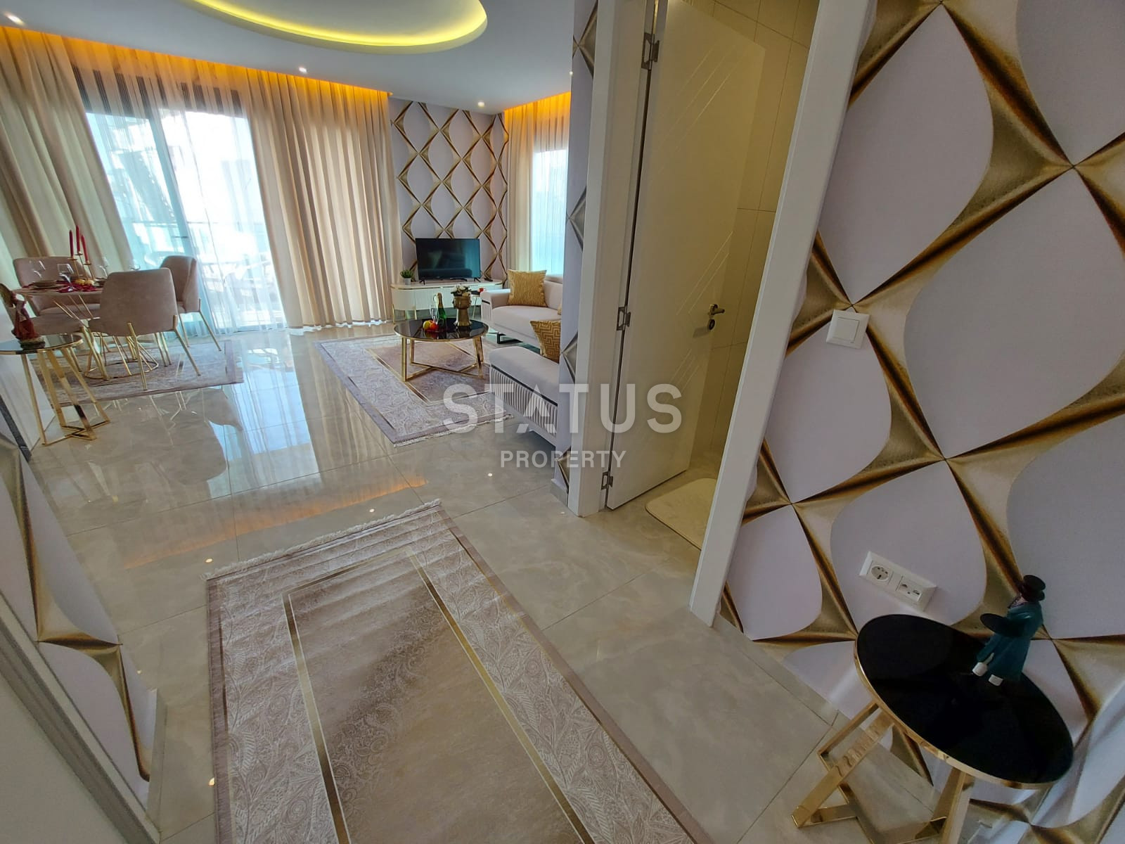 Sea view apartment in Kargicak area, 79m2 фото 10