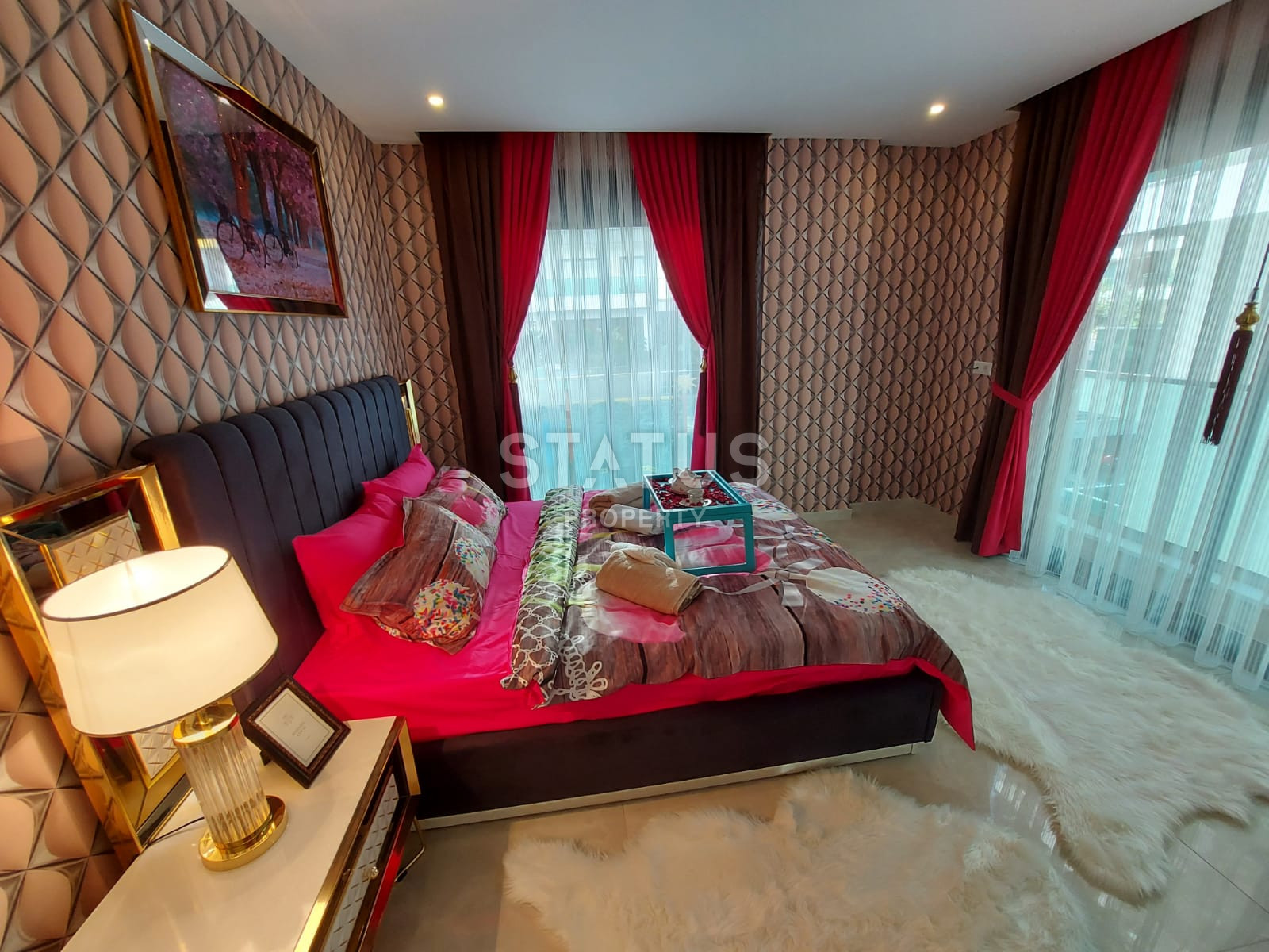 Sea view apartment in Kargicak area, 79m2 фото 12