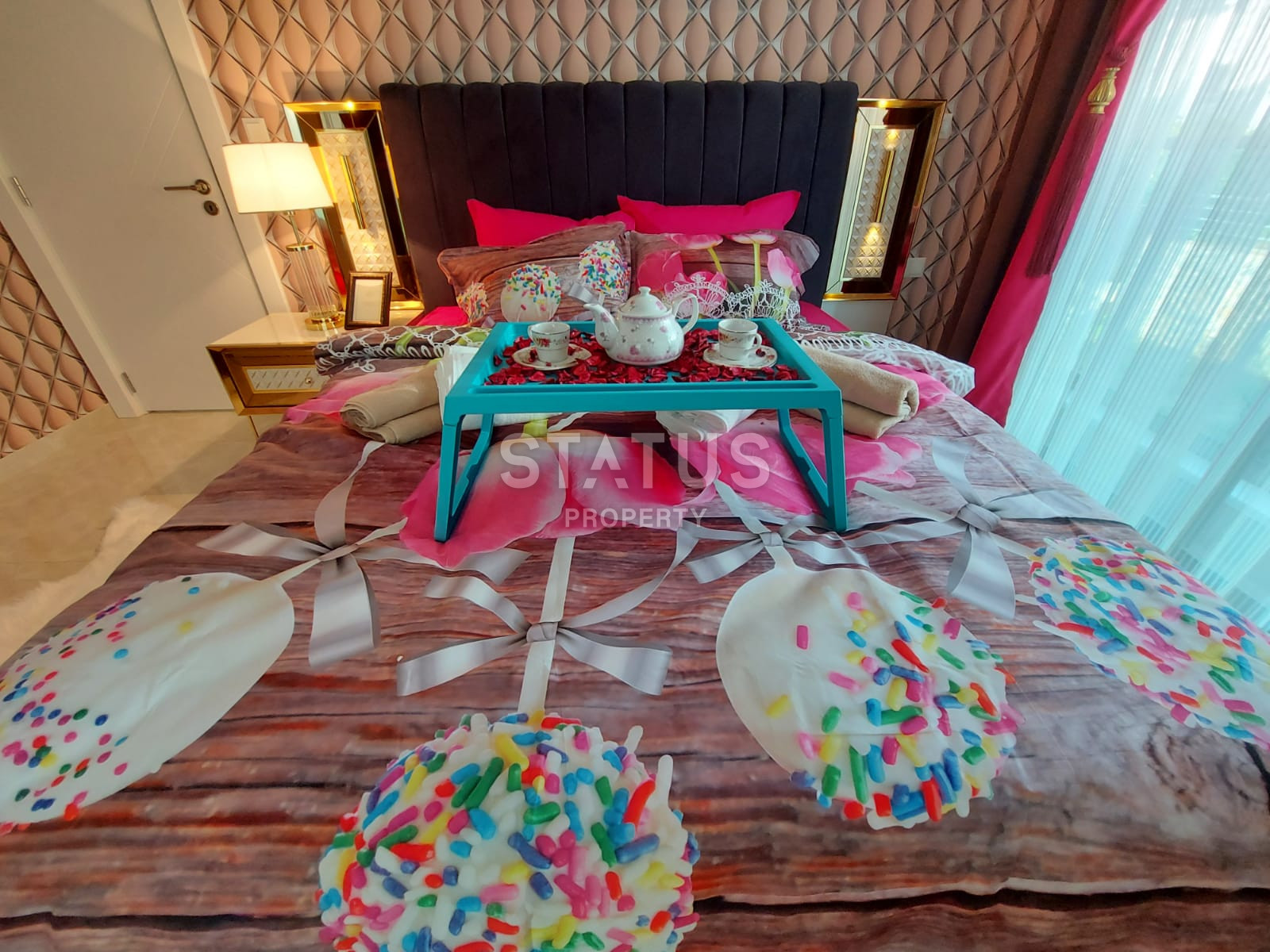 Sea view apartment in Kargicak area, 79m2 фото 15