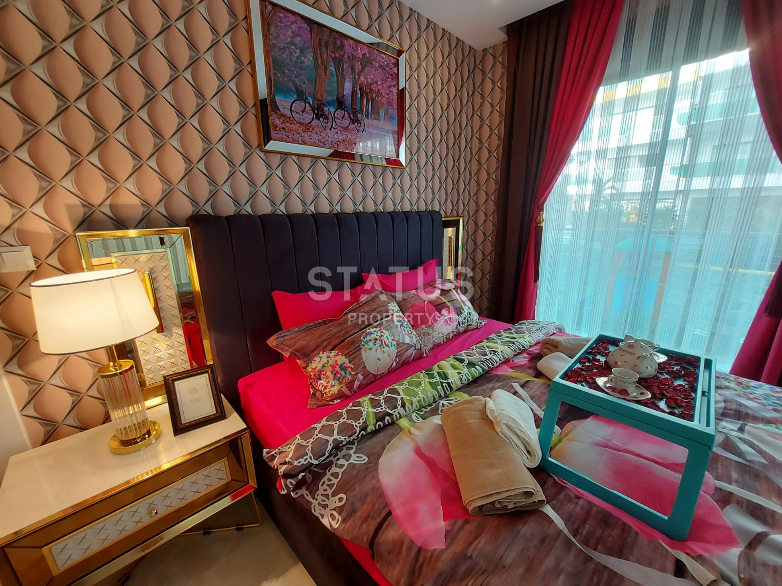 Sea view apartment in Kargicak area, 79m2 фото 16