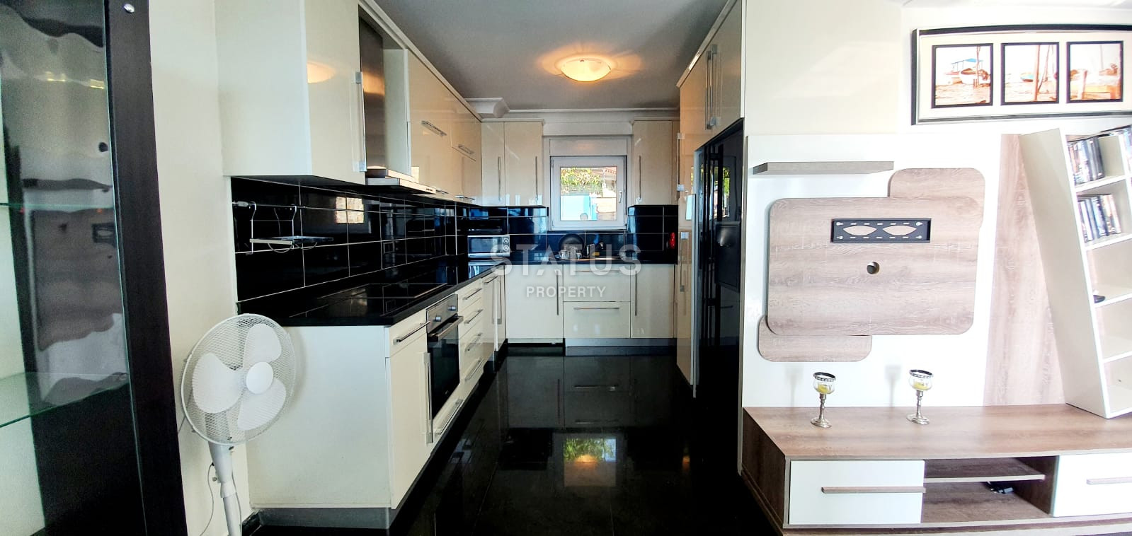 Luxurious villa with panoramic windows and sea views in the Kestel area, 210m2 фото 5