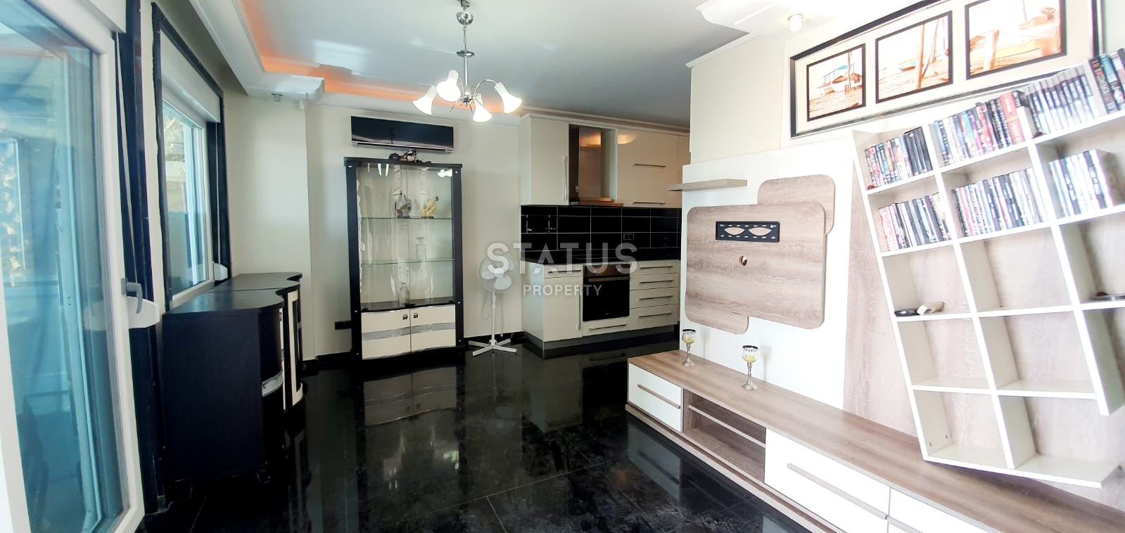 Luxurious villa with panoramic windows and sea views in the Kestel area, 210m2 фото 6