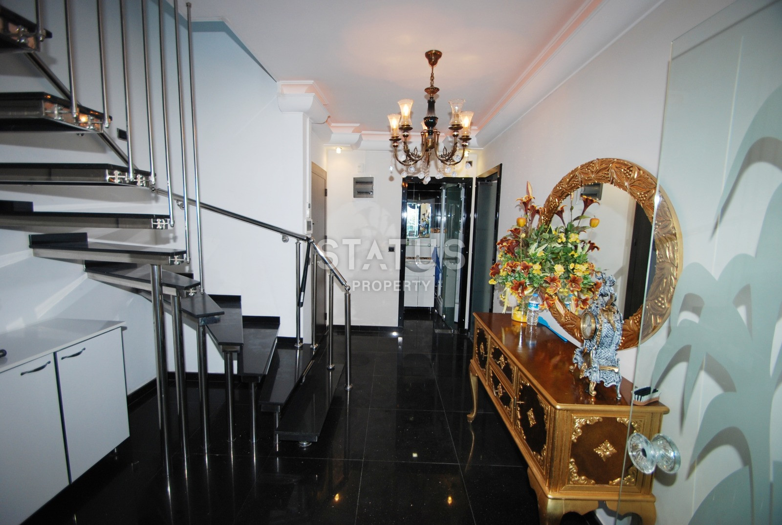 Luxurious villa with panoramic windows and sea views in the Kestel area, 210m2 фото 7