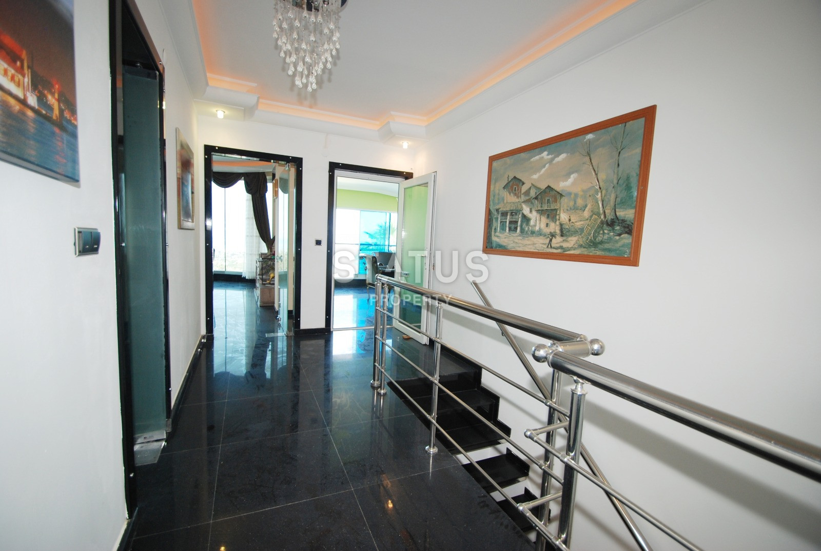 Luxurious villa with panoramic windows and sea views in the Kestel area, 210m2 фото 8