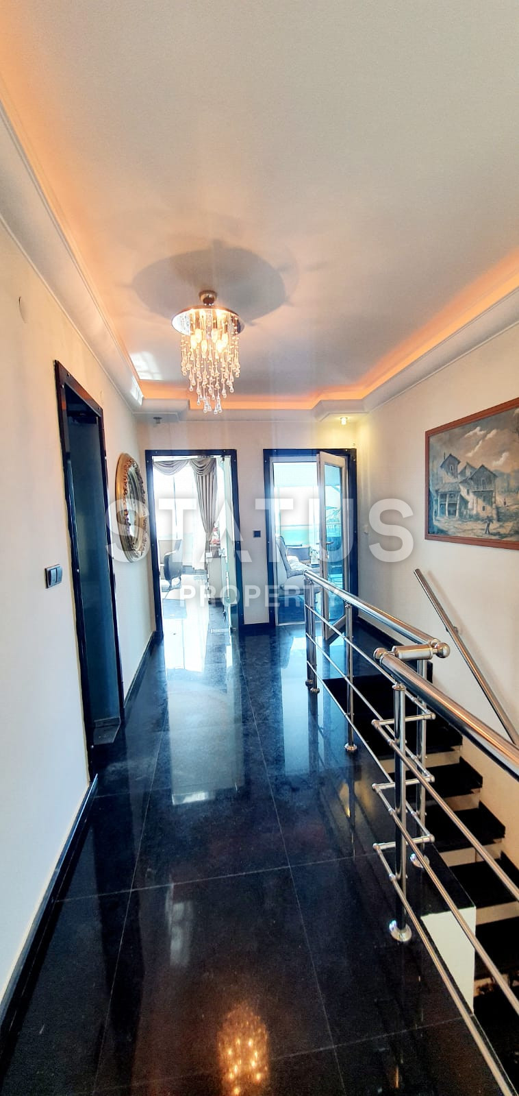 Luxurious villa with panoramic windows and sea views in the Kestel area, 210m2 фото 20