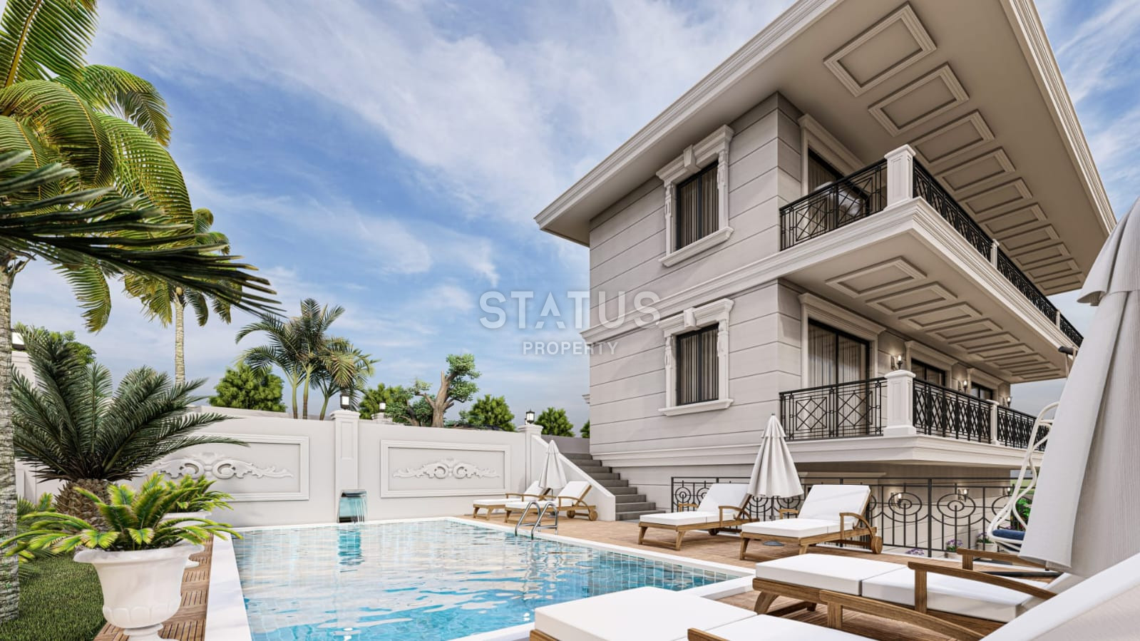 The project of a luxury villa 4+1 in the village of Kargicak, 501 m2 фото 7