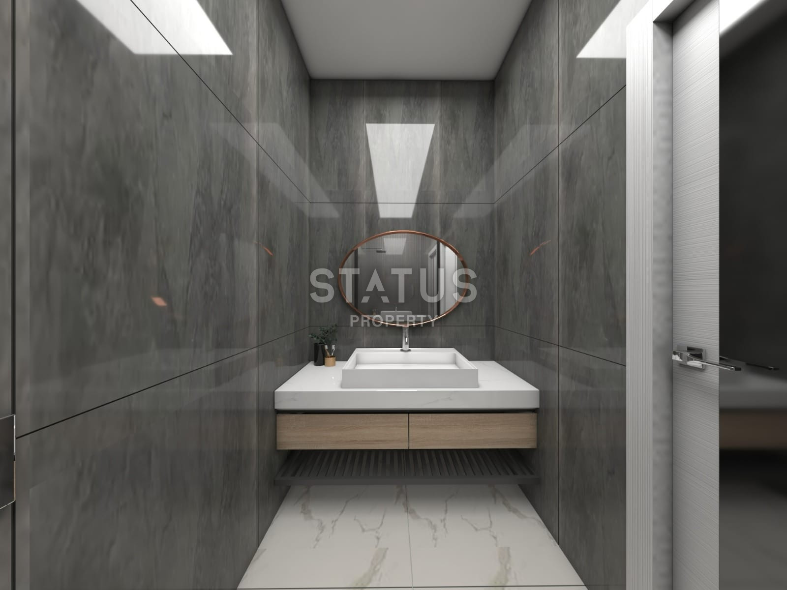 The project of a luxury villa 4+1 in the village of Kargicak, 501 m2 фото 11