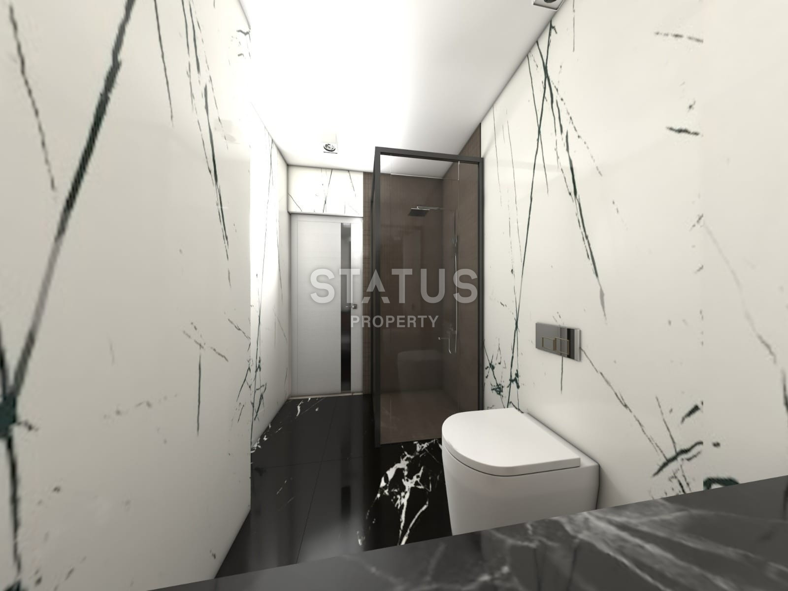 The project of a luxury villa 4+1 in the village of Kargicak, 501 m2 фото 15