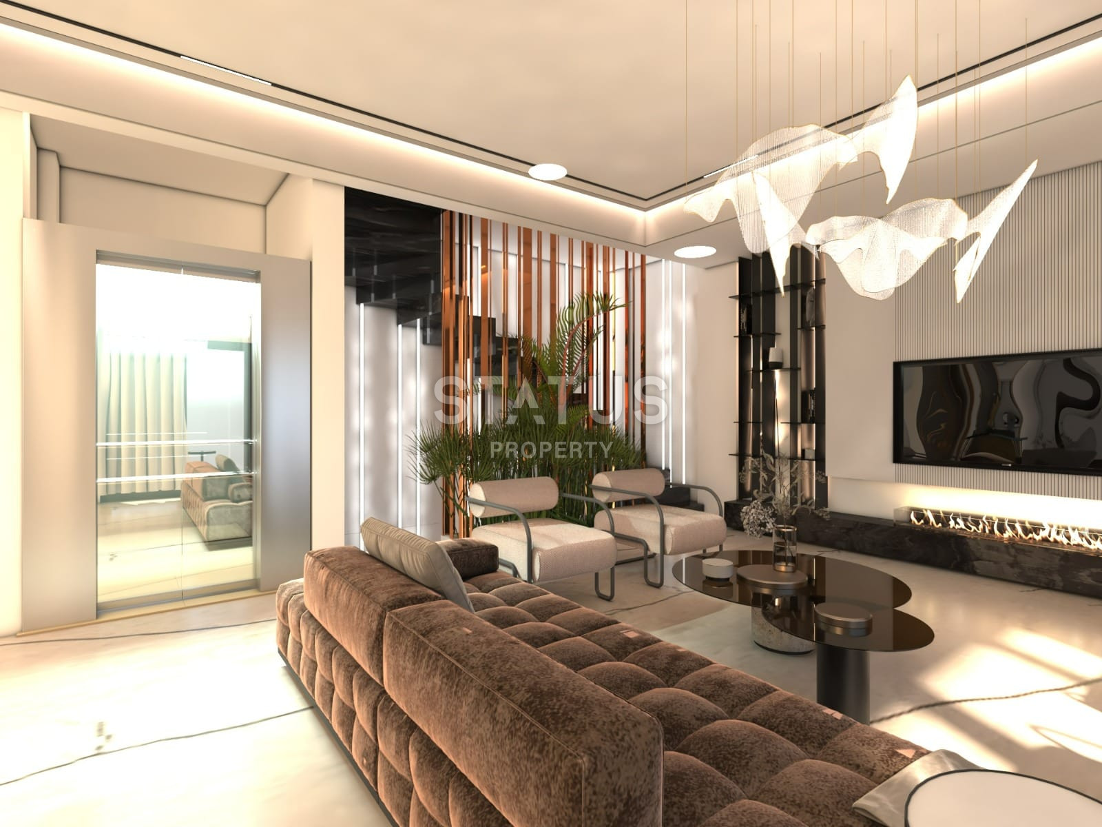 The project of a luxury villa 4+1 in the village of Kargicak, 501 m2 фото 23