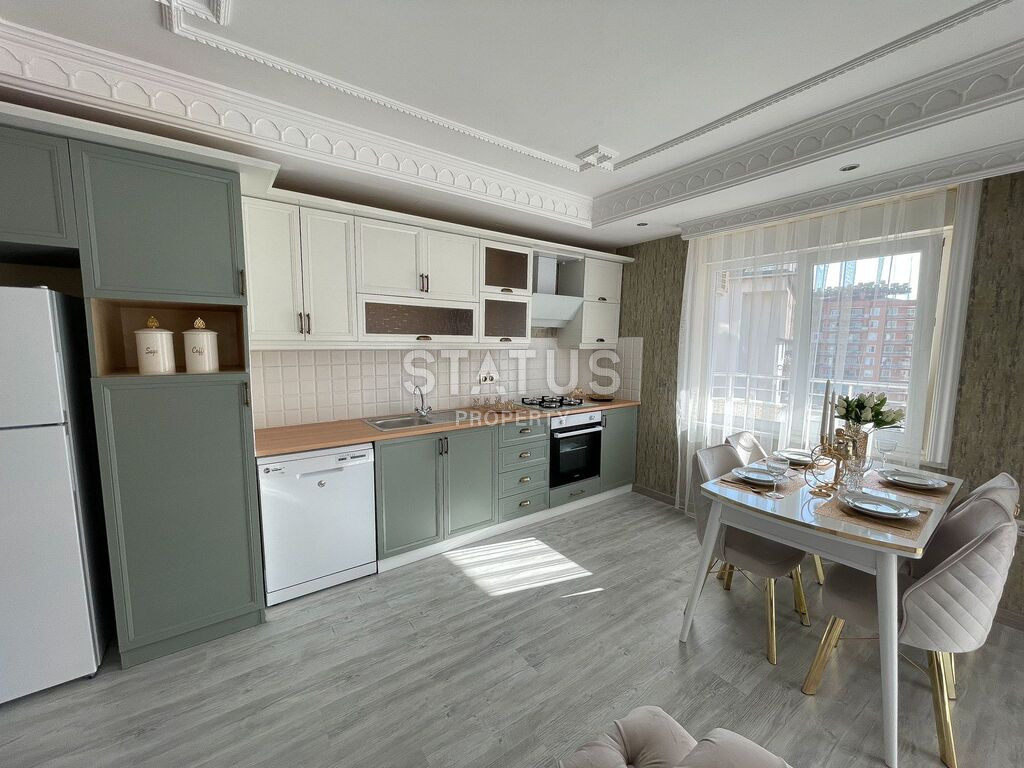 Bright apartment 2+1 in the village of Tosmur with mountain views, 110 m2 фото 4