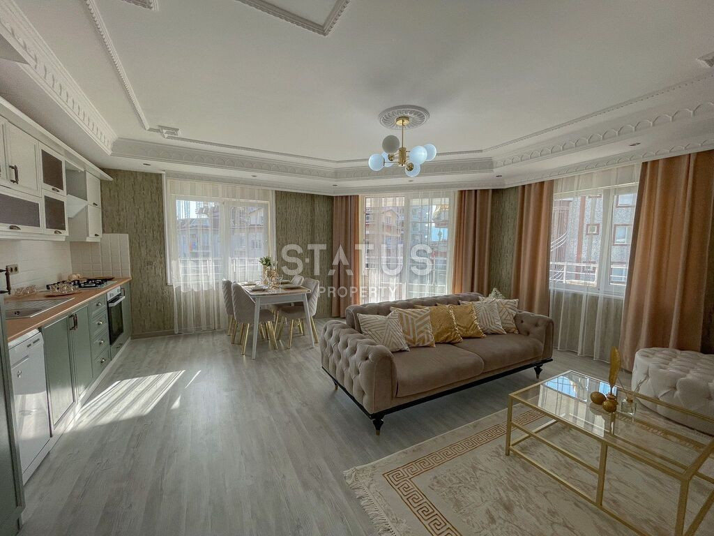 Bright apartment 2+1 in the village of Tosmur with mountain views, 110 m2 фото 6