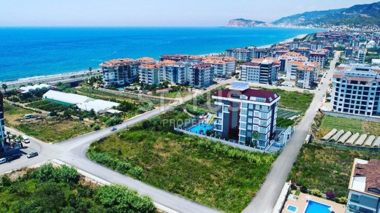Просторные апартаменты 2+1 у моря в районе Кестель, 100 м2 фото 1