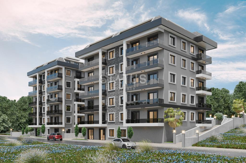 Новый проект на этапе котлована разных планировок в районе Чыплаклы, 57-240 м2 фото 4