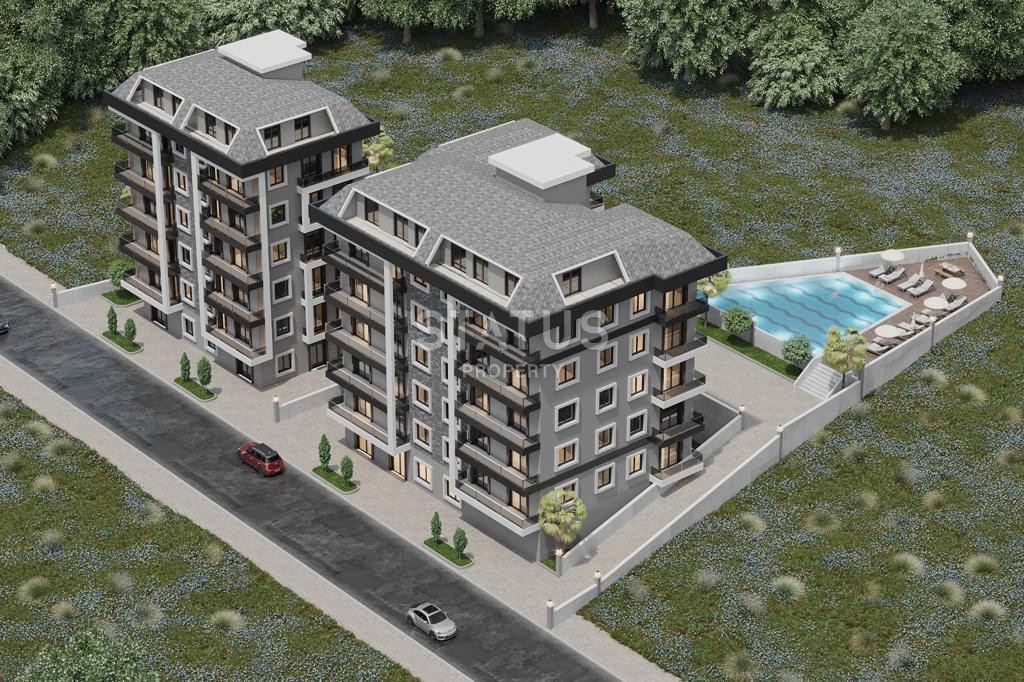 Новый проект на этапе котлована разных планировок в районе Чыплаклы, 57-240 м2 фото 7