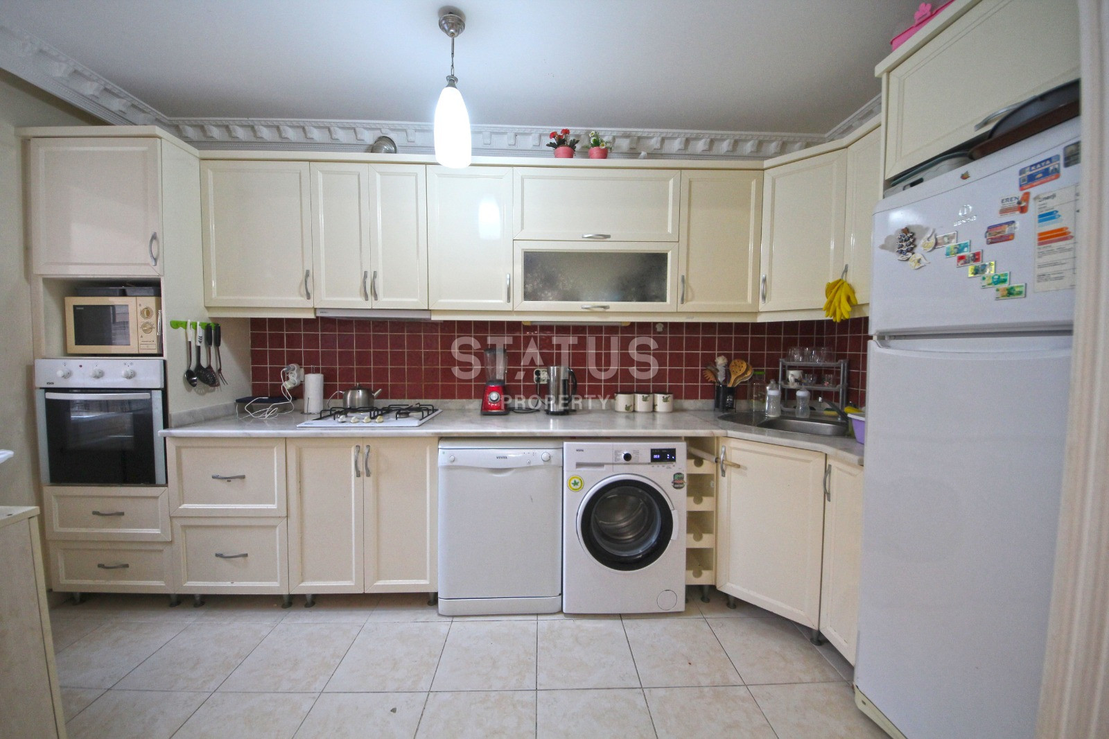 Трёхкомнатная меблированная квартира в Махмутларе. 120м2 фото 16