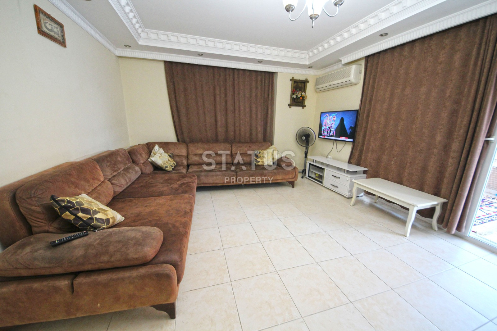 Трёхкомнатная меблированная квартира в Махмутларе. 120м2 фото 17