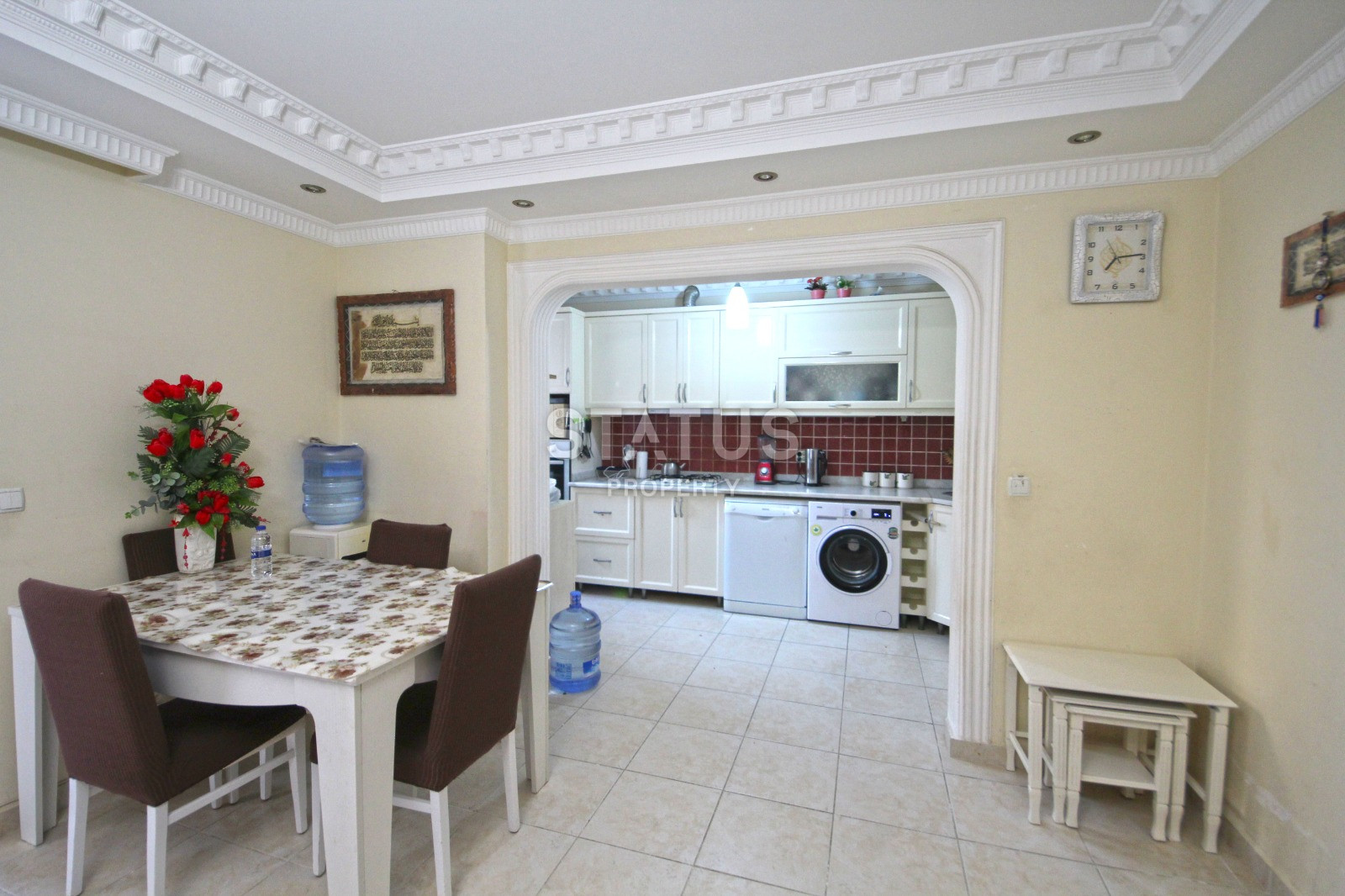 Трёхкомнатная меблированная квартира в Махмутларе. 120м2 фото 18