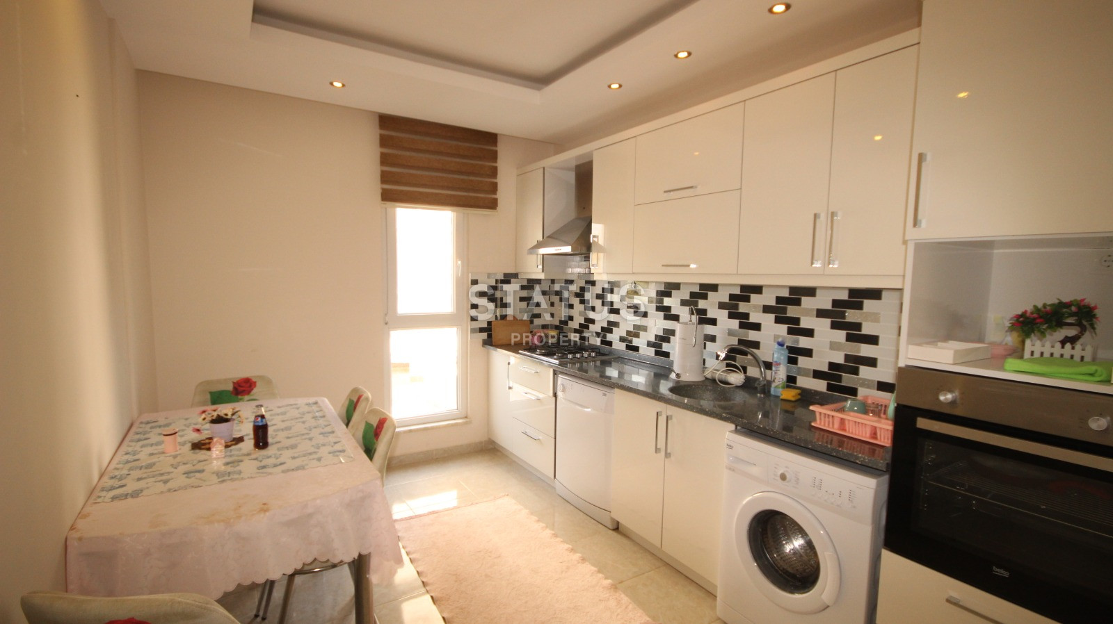 Трёхкомнатная квартира с отдельной кухней в Тосмуре,135м2 фото 7