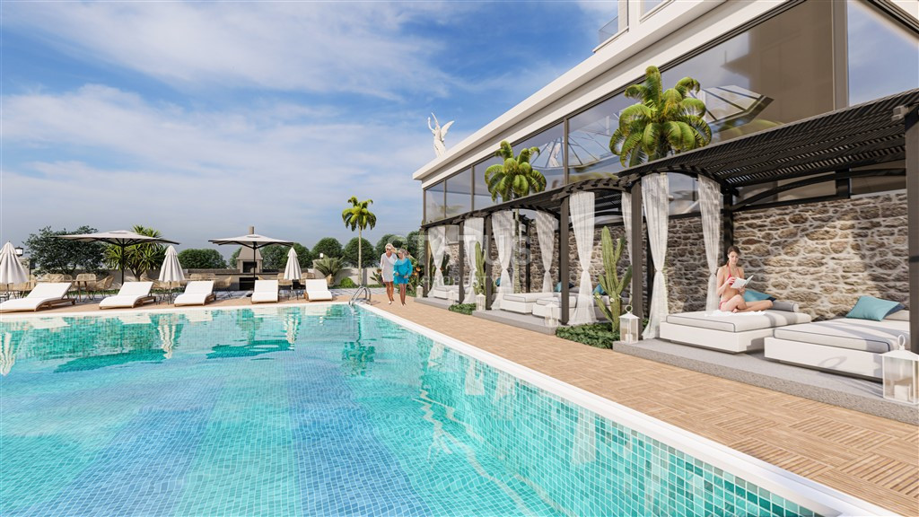 New complex with infrastructure in the Payallar area, 54 -172 m2 фото 7