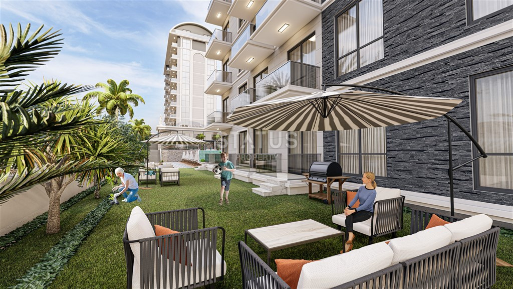 New complex with infrastructure in the Payallar area, 54 -172 m2 фото 13