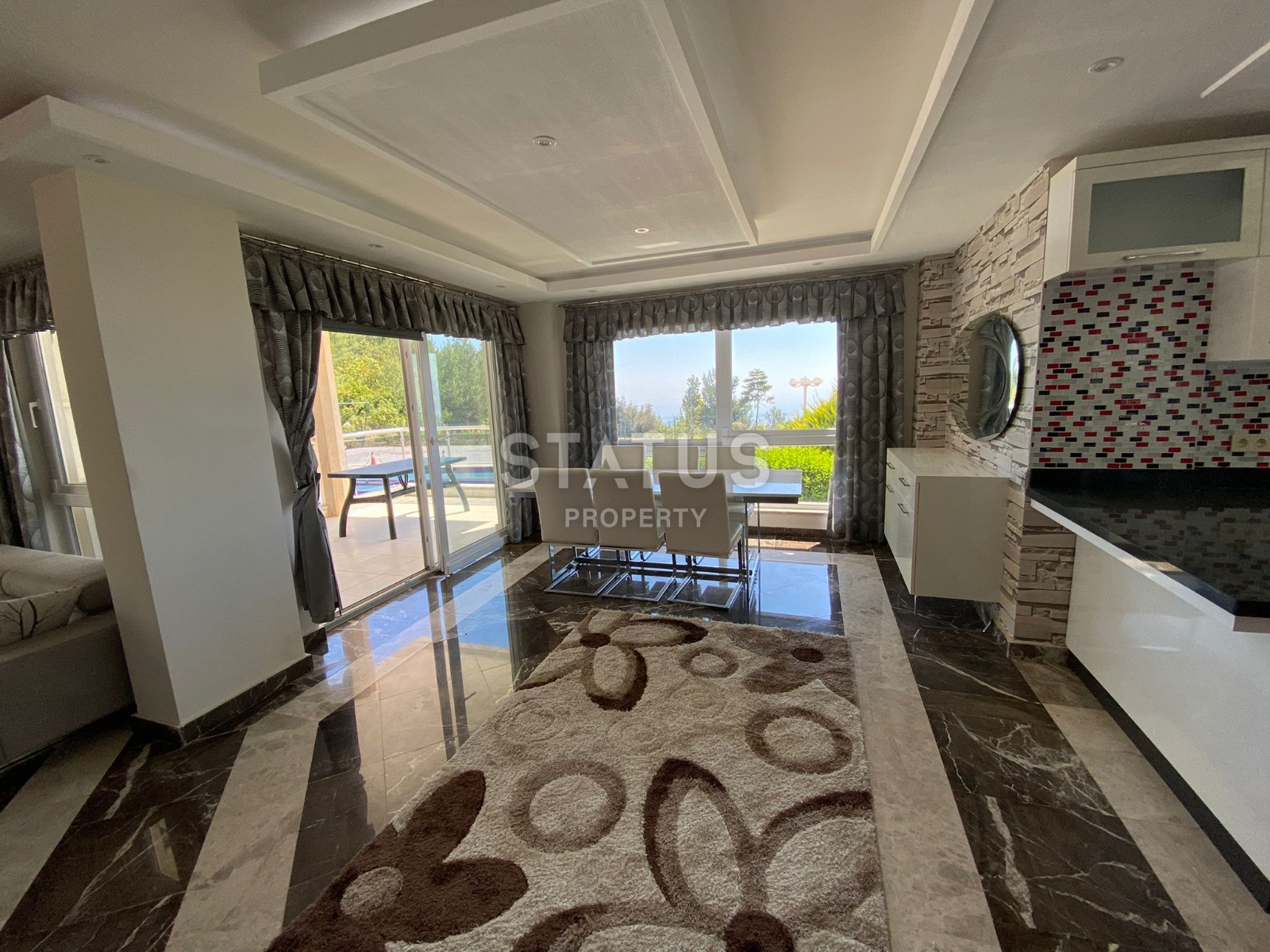 Вилла 3+1 вашей мечты в Аланье, район  Тепе. 225м2 фото 20