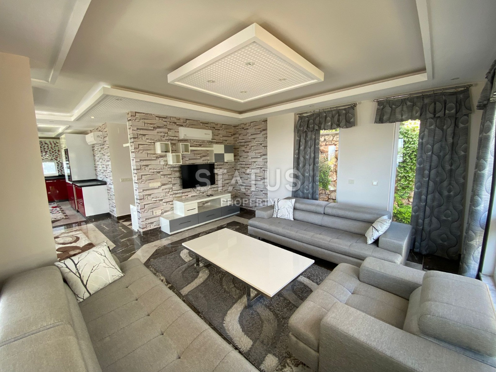 Вилла 3+1 вашей мечты в Аланье, район  Тепе. 225м2 фото 27