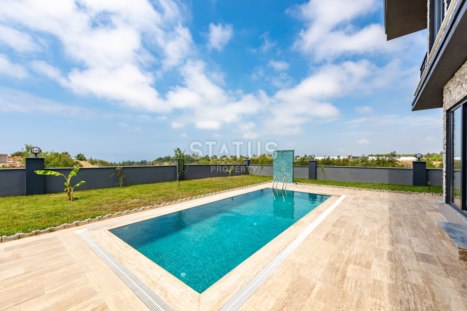 Вилла 4+1 с красивым обзорным видом в Авсалларе. 240м2 фото 4