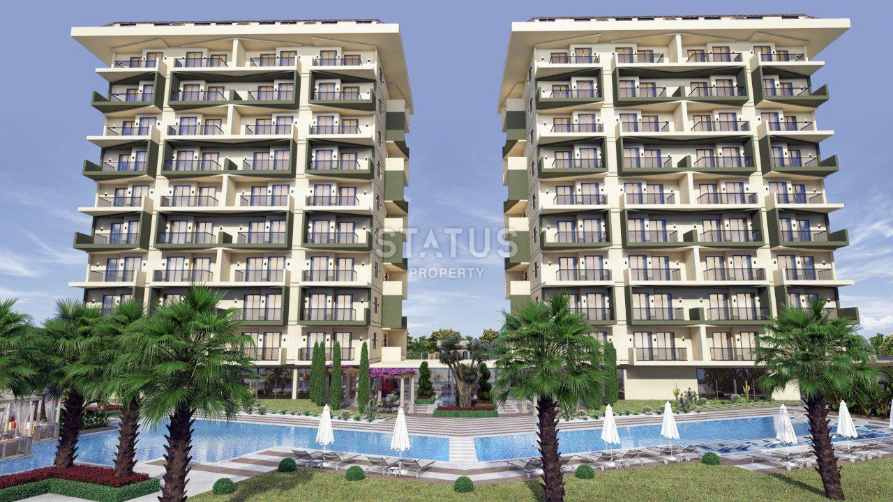 Новый проект в районе Демирташ от ведущего застройщика. 51м2 -111м2 фото 1