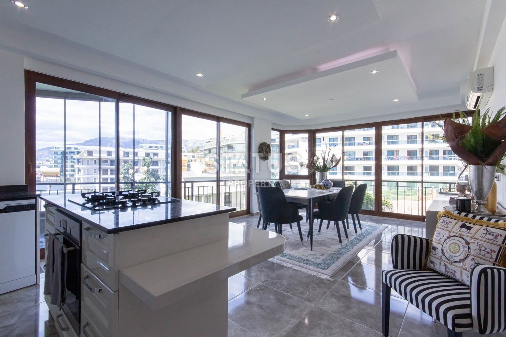 Четырёхкомнатный шикарный дуплекс с садом в Кестеле. 250м2 фото 11