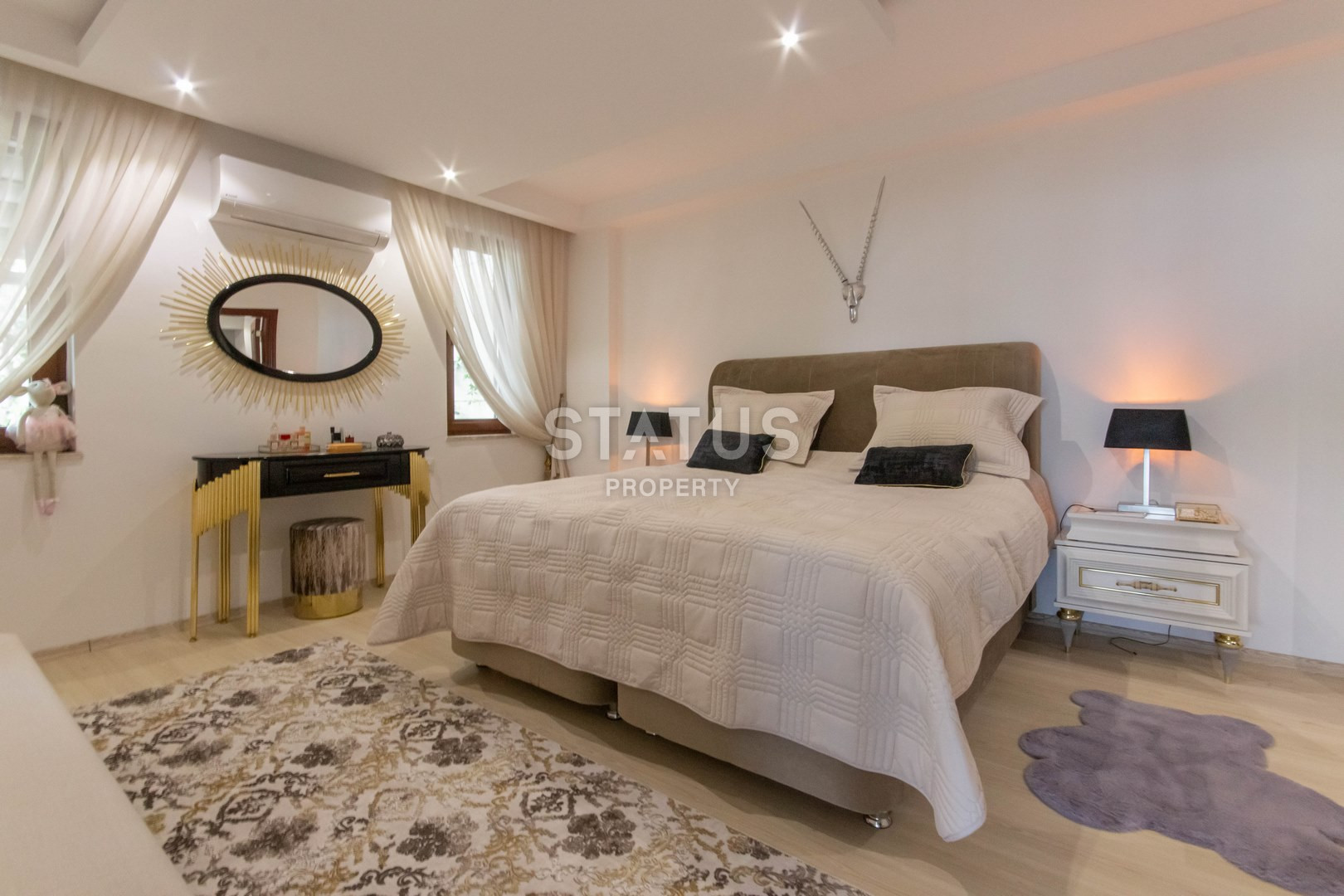 Четырёхкомнатный шикарный дуплекс с садом в Кестеле. 250м2 фото 23