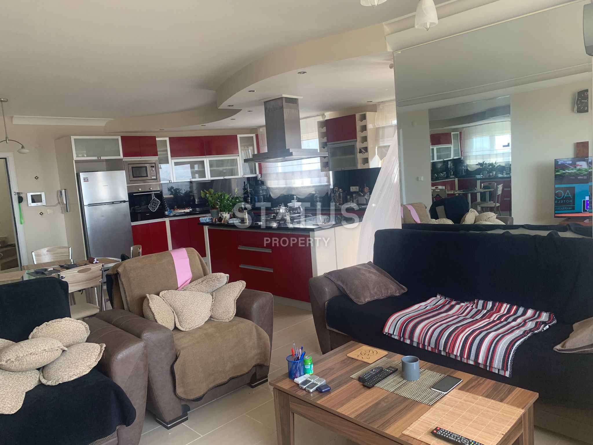 Duplex 4+1 with smart home system in Mahmutlar. 220m2 фото 24