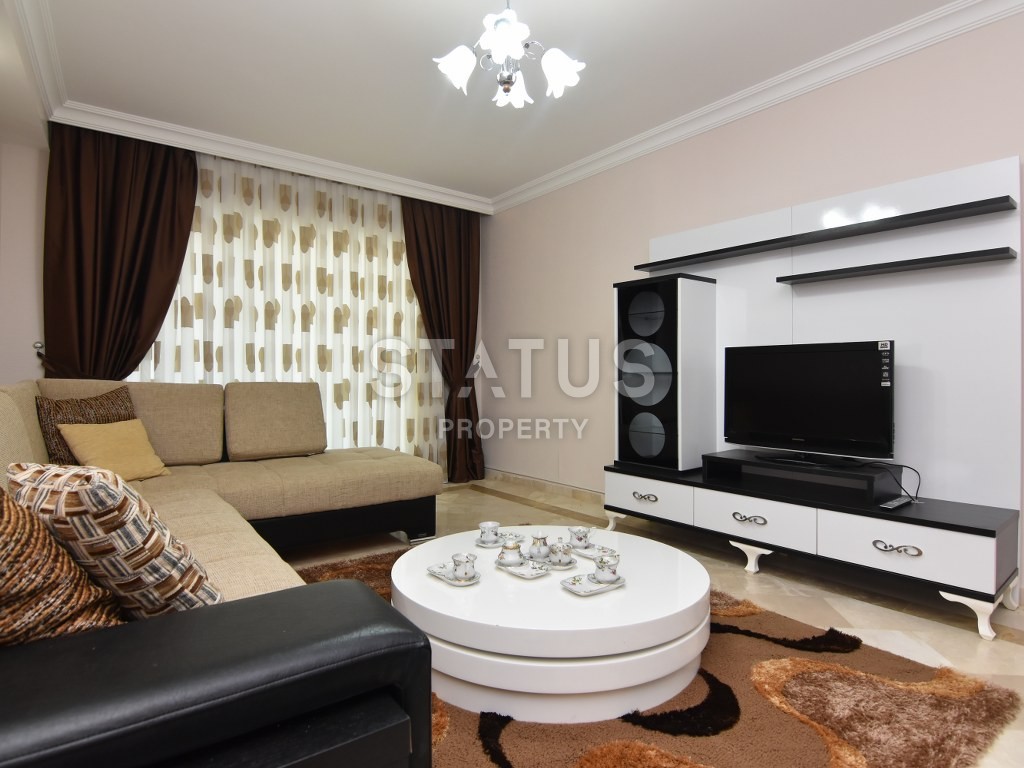 Меблированные апартаменты 2+1 в комплексе с бассейном 110м2. фото 3