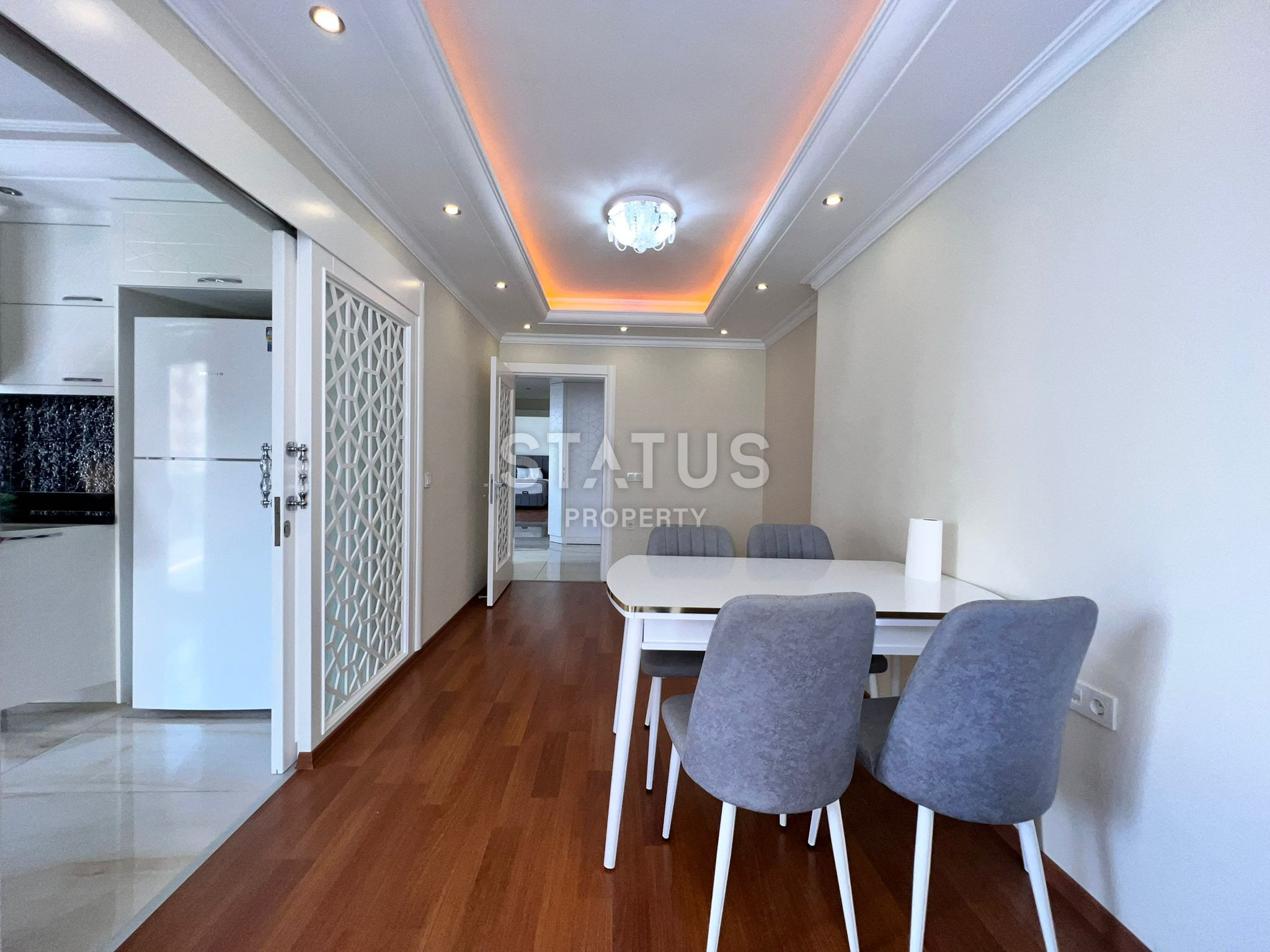 Красивая трёхкомнатная квартира с видом на море в Махмутларе. 135м2 фото 3