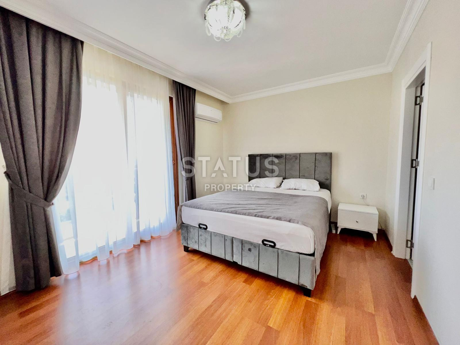 Красивая трёхкомнатная квартира с видом на море в Махмутларе. 135м2 фото 5