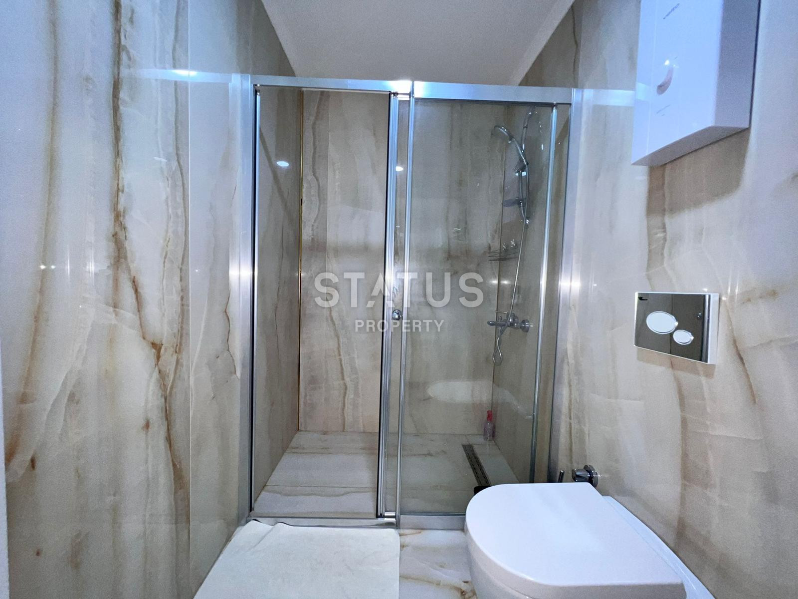 Красивая трёхкомнатная квартира с видом на море в Махмутларе. 135м2 фото 15