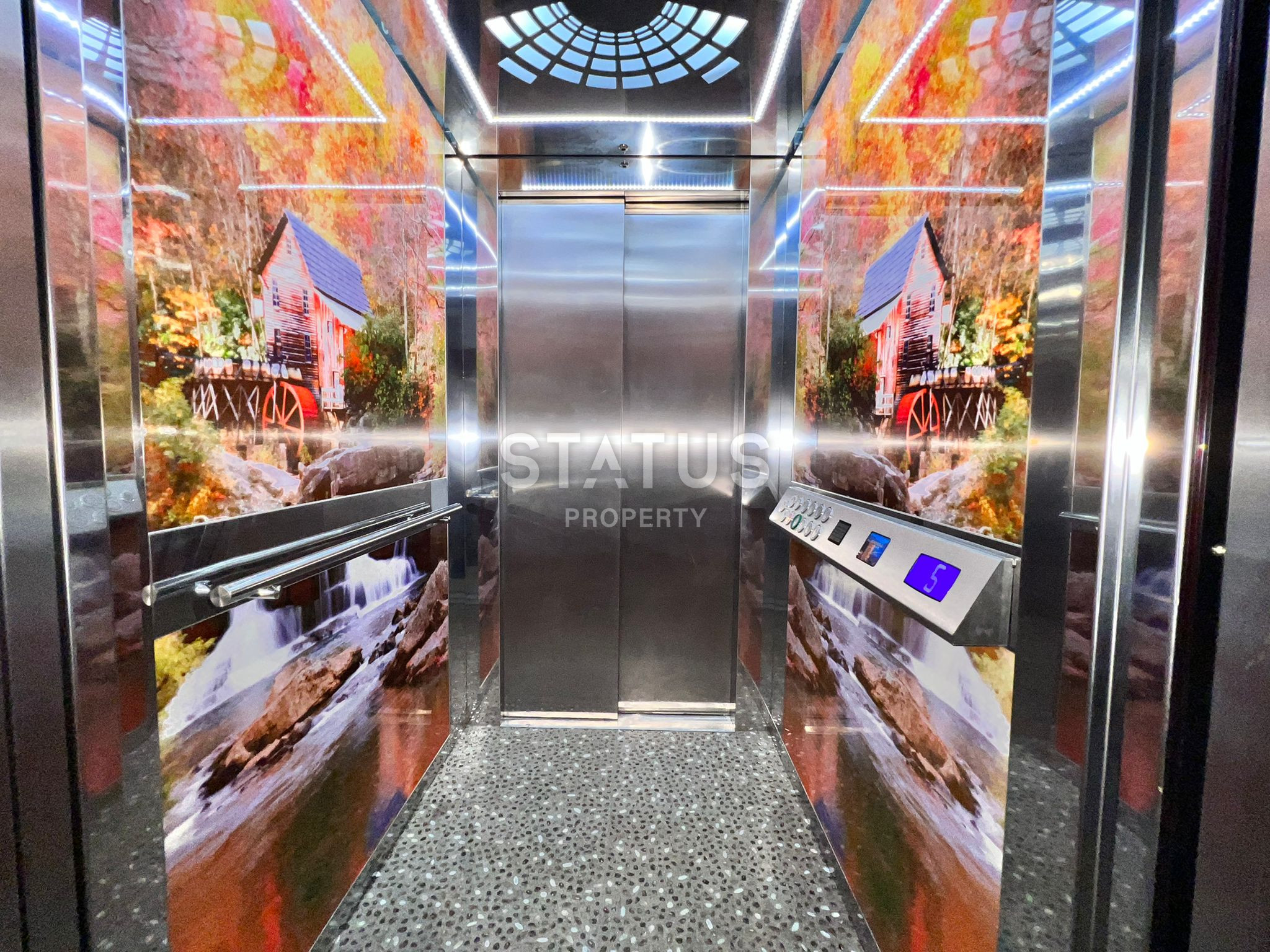 Красивая трёхкомнатная квартира с видом на море в Махмутларе. 135м2 фото 21