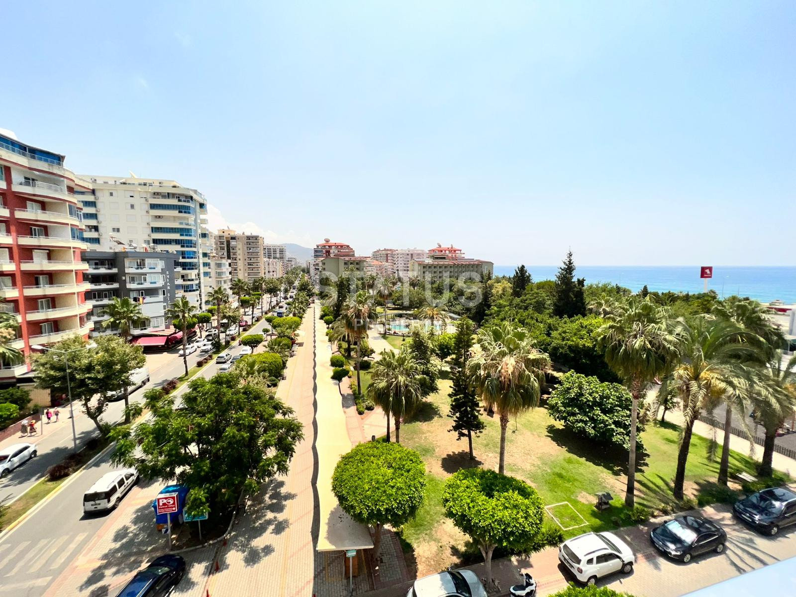 Красивая трёхкомнатная квартира с видом на море в Махмутларе. 135м2 фото 24