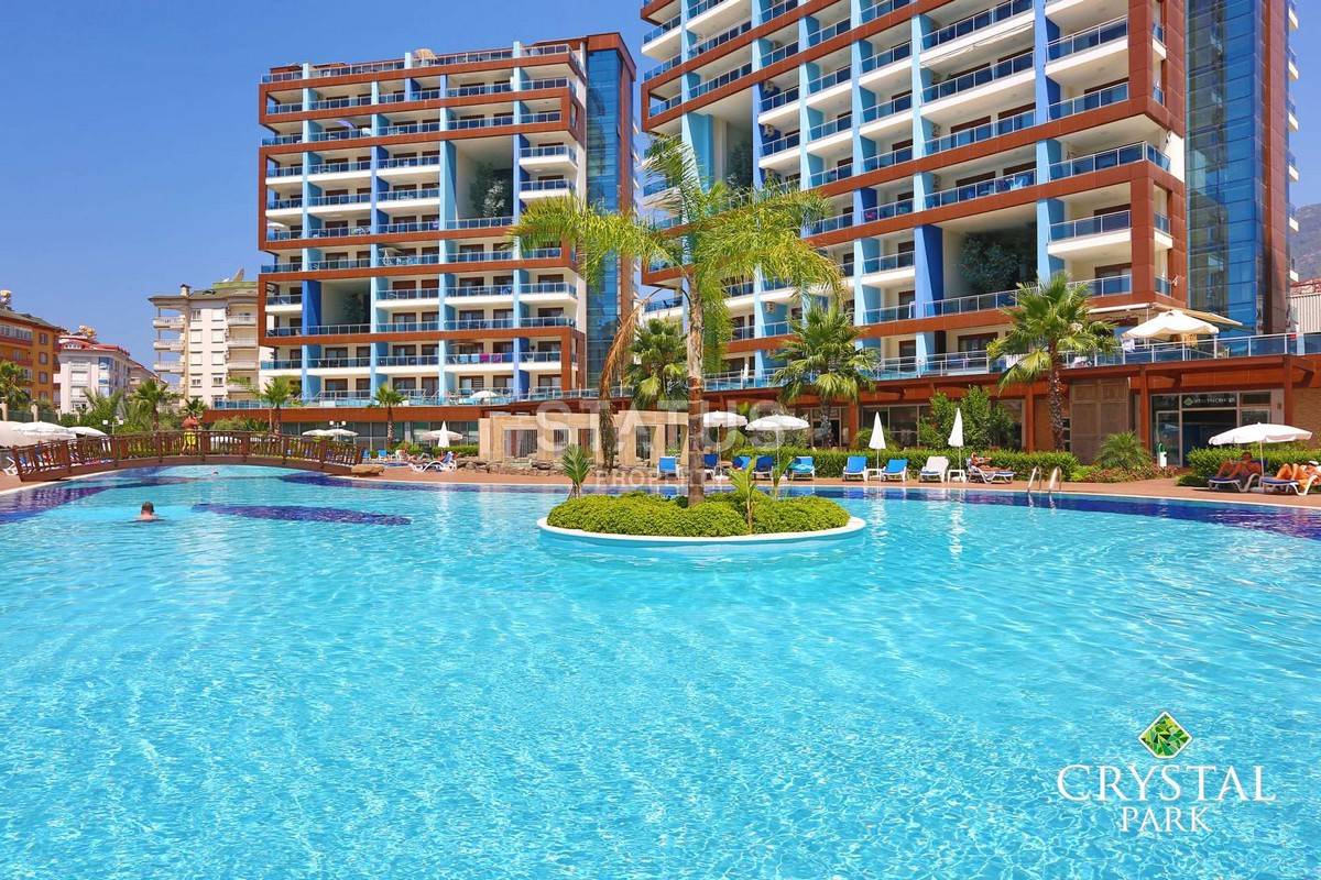 Квартира студия в комплексе гостиничного типа в Джикджилли. 45м2 фото 1