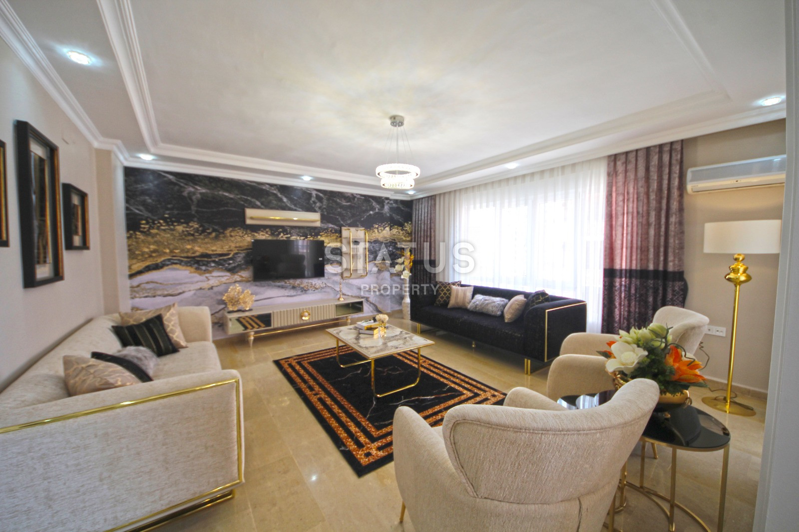 Трёхкомнатная квартира с отдельной кухней в центре Махмутлара. 125м2 фото 3